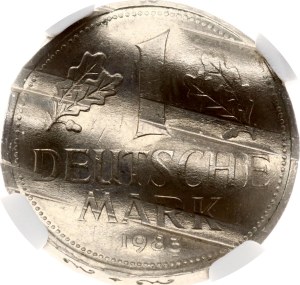 Germany Federal Republic 1 Mark 1983 F NGC MINT CANCELLED