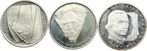 Germany Federal Republic 10 Mark 1988-1994 Lot of 3 coins