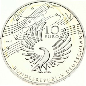 Germany 10 Euro 2006 Wolfgang Amadeus Mozart