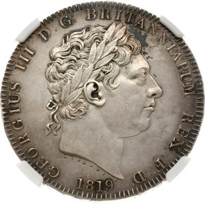 Great Britain Crown 1819 LIX NGC AU DETAILS