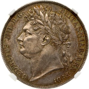Great Britain 1/2 Crown 1820 NGC MS 62