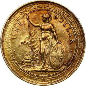 Great Britain Trade Dollar 1902 B