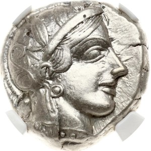 Greece Attica Athens Tetradrachm ND (440 BC - 404 BC) NGC AU