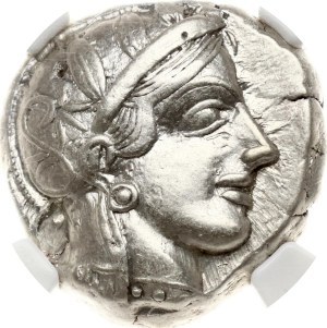 Greece Attica Athens Tetradrachm ND (440 BC - 404 BC) NGC AU