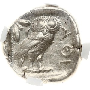 Greece Attica Athens Tetradrachm ND (440 BC - 404 BC) NGC AU