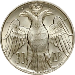 Greece 30 Drachmai 1964 Royal Marriage