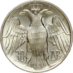 Greece 30 Drachmai 1964 Royal Marriage