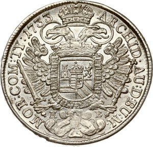 Hungary Taler 1733 KB