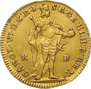 Hungary Ducat 1739 KB