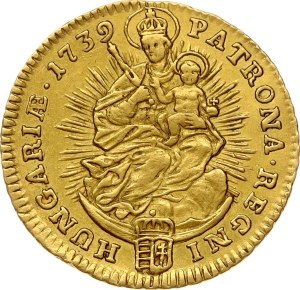 Hungary Ducat 1739 KB