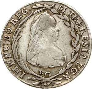 Hungary 20 Krajczar 1776 SK-PD B