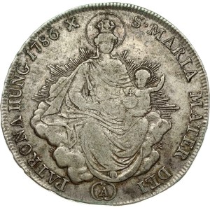 Hungary 1/2 Taler 1786 A