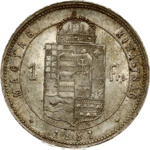 Hungary 1 Forint 1881 KB