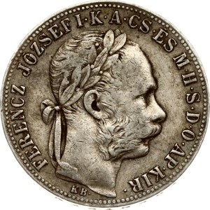 Hungary 1 Forint 1886 KB