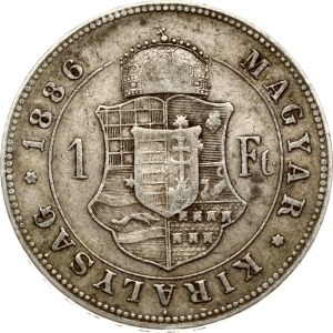 Hungary 1 Forint 1886 KB