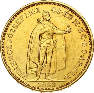 Hungary 20 Korona 1893 KB