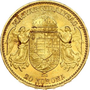 Hungary 20 Korona 1893 KB
