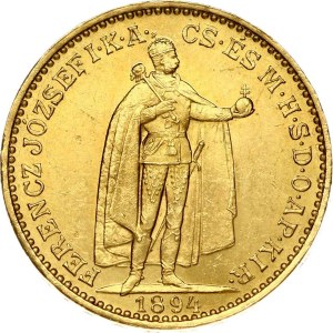 Hungary 20 Korona 1894 KB