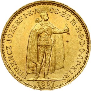Hungary 20 Korona 1897KB