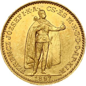 Hungary 20 Korona 1897 KB