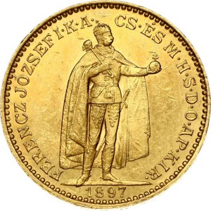 Hungary 20 Korona 1897 KB