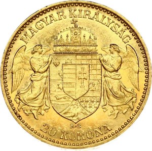 Hungary 20 Korona 1897 KB