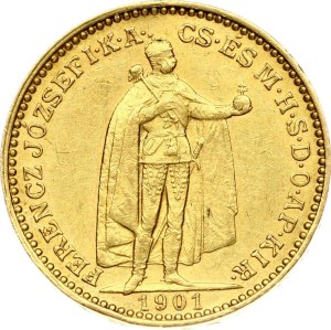 Hungary 20 Korona 1901 KB
