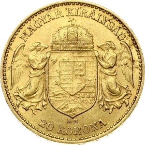Hungary 20 Korona 1902 KB