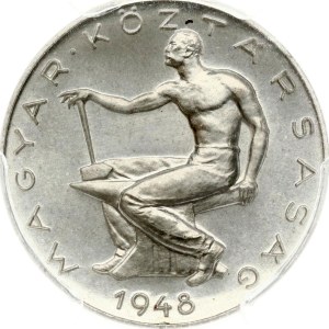 Hungary 50 Filler 1948 BP PCGS PR 66 MAX GRADE