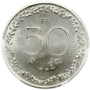 Hungary 50 Filler 1948 BP PCGS PR 66 MAX GRADE