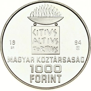 Hungary 1000 Forint 1994 BP Swimmers