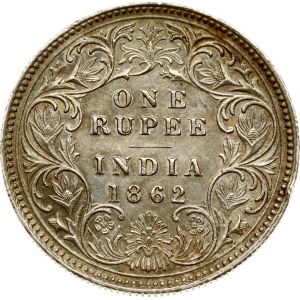 British India Rupee 1862
