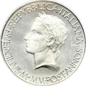 Italy 500 Lire 1981 R Death of Virgil