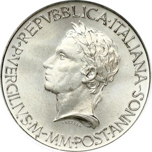 Italy 500 Lire 1981 R Death of Virgil