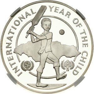 Jamaica 10 Dollars 1979 CHI Year of the Child NGC PF 69 ULTRA CAMEO