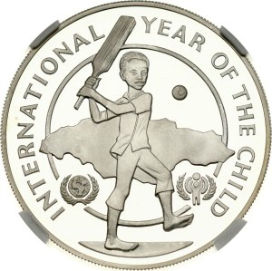 Jamaica 10 Dollars 1979 CHI Year of the Child NGC PF 69 ULTRA CAMEO