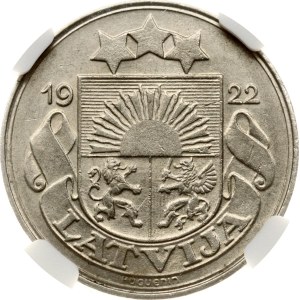 Latvia 50 Santimu 1922 NGC MS 62