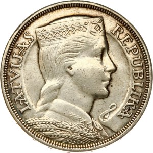 Latvia 5 Lati 1929