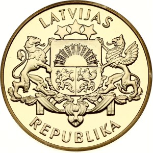 Latvia 100 Latu 1993 Proclamation of the Republic of Latvia
