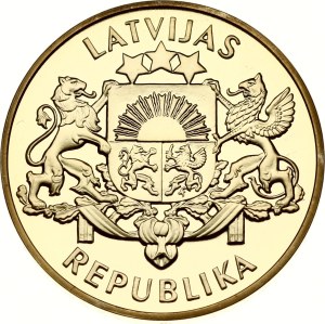 Latvia 100 Latu 1993 Proclamation of the Republic of Latvia