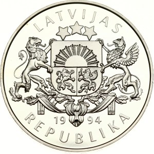 Latvia 10 Latu 1994 Games of 1996