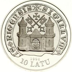 Latvia 10 Latu 1996 15th Century Riga