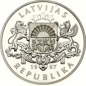 Latvia 10 Latu 1997 Riga Ship