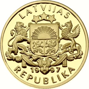 Latvia 20 Lati 1997 Frigate Gekroente Ehlendt
