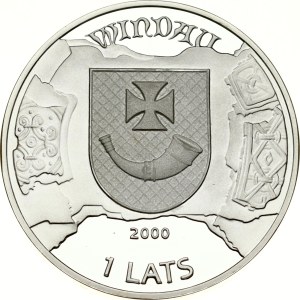 Latvia 1 Lats 2000 Ventspils
