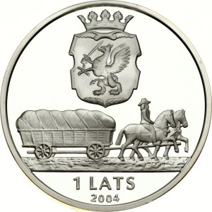 Latvia 1 Lats 2004 Vidzeme