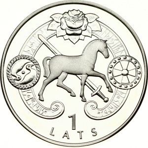 Latvia 1 Lats 2007 Sigulda