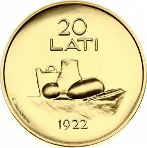 Latvia 20 Lati 2008 Coin of Latvia