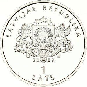 Latvia 1 Lats 2009 The Piglet
