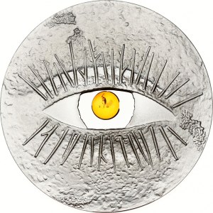 Latvia 1 Lats 2010 Amber Coin